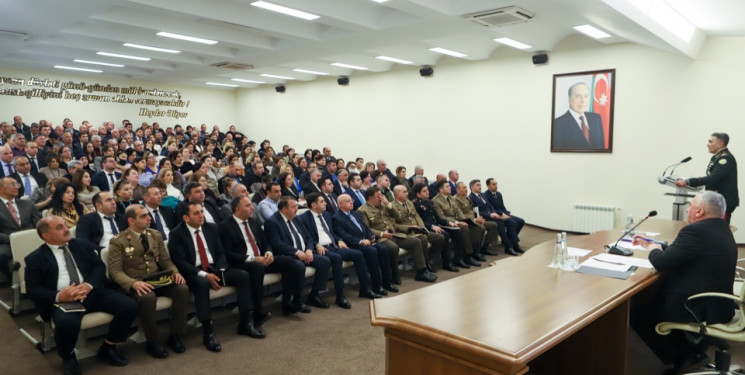 Xətai rayonunda mülki müdafiə işinin təşkilinə həsr olunmuş müşavirə keçirildi