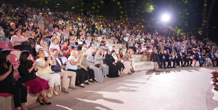 Xətai rayonunda Xalq artisti Afaq Bəşirqızı ilə görüş keçirilib