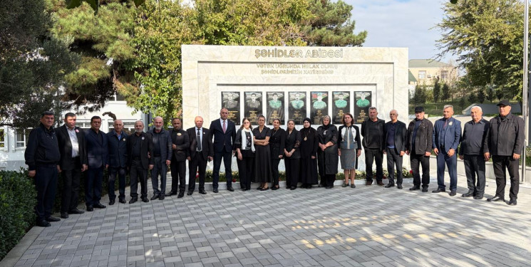 Vətən Müharibəsi şəhidi  Umudlu Elmir Perviz oğlunun anım tədbiri keçirilib