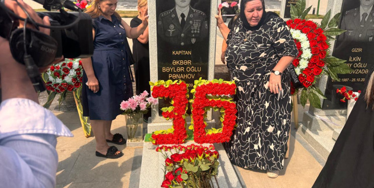12.08.2026-ci il tarixdə Vətən Müharibəsi şəhidi Pənahov Əkbər Bəylər oğlunun məzarı ziyarət edilib.