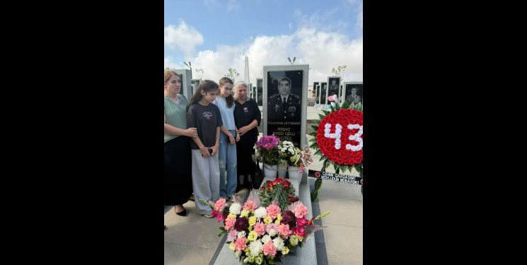 Vətən Müharibəsi şəhidi Quliyev Rəşad Rəşid oğlunun məzarı ziyarət edilib.